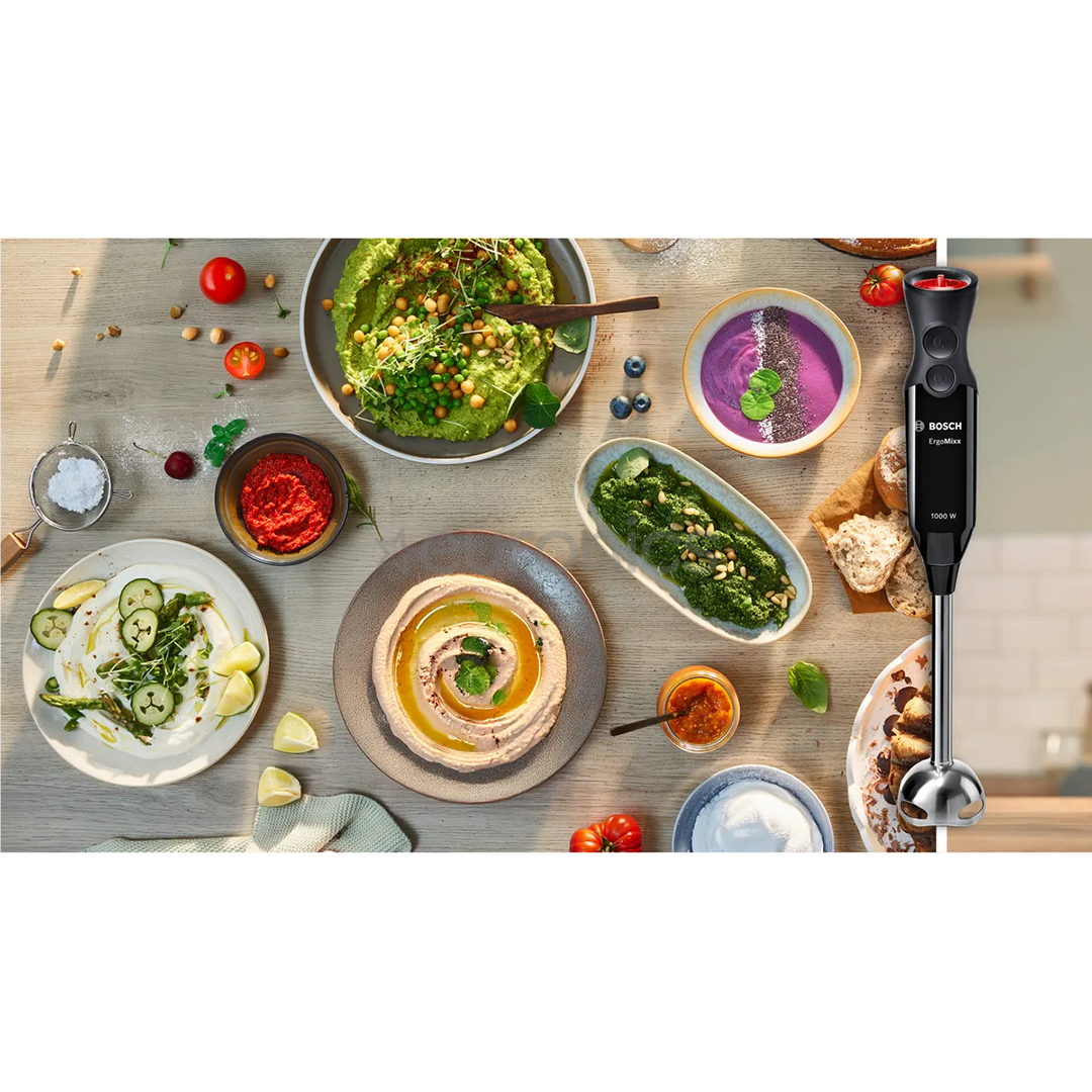 Bosch ErgoMixx, 1000 W, black - Hand blender