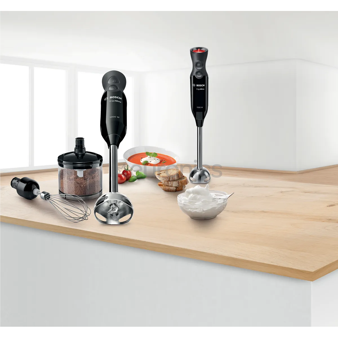 Bosch ErgoMixx, 1000 W, black - Hand blender