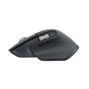 Logitech MX Master 3S Performance, melna - Bezvadu pele