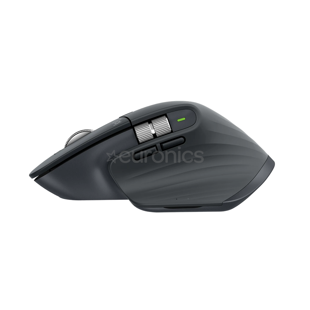 Logitech MX Master 3S Performance, melna - Bezvadu pele