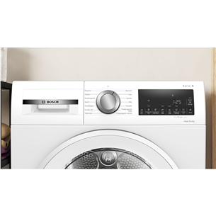 Bosch, Series 6, 9 kg, depth 61.3 cm - Clothes dryer