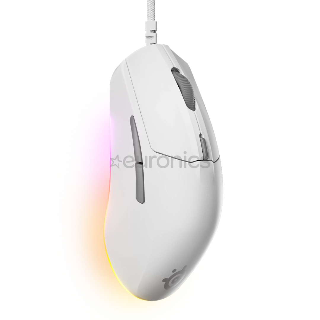 Steelseries Rival 3 Gen 2, balta - Datorpele ar vadu