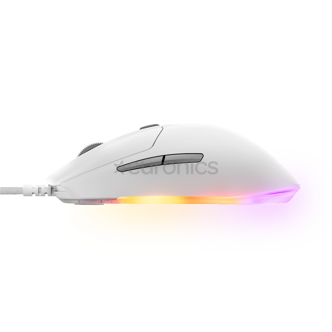 Steelseries Rival 3 Gen 2, balta - Datorpele ar vadu