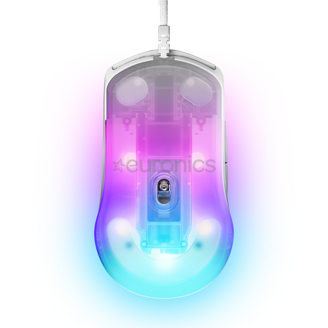 Steelseries Rival 3 Gen 2, balta - Datorpele ar vadu