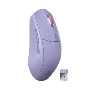 Steelseries Rival 3 Wireless Gen 2, lavender - Wireless mouse