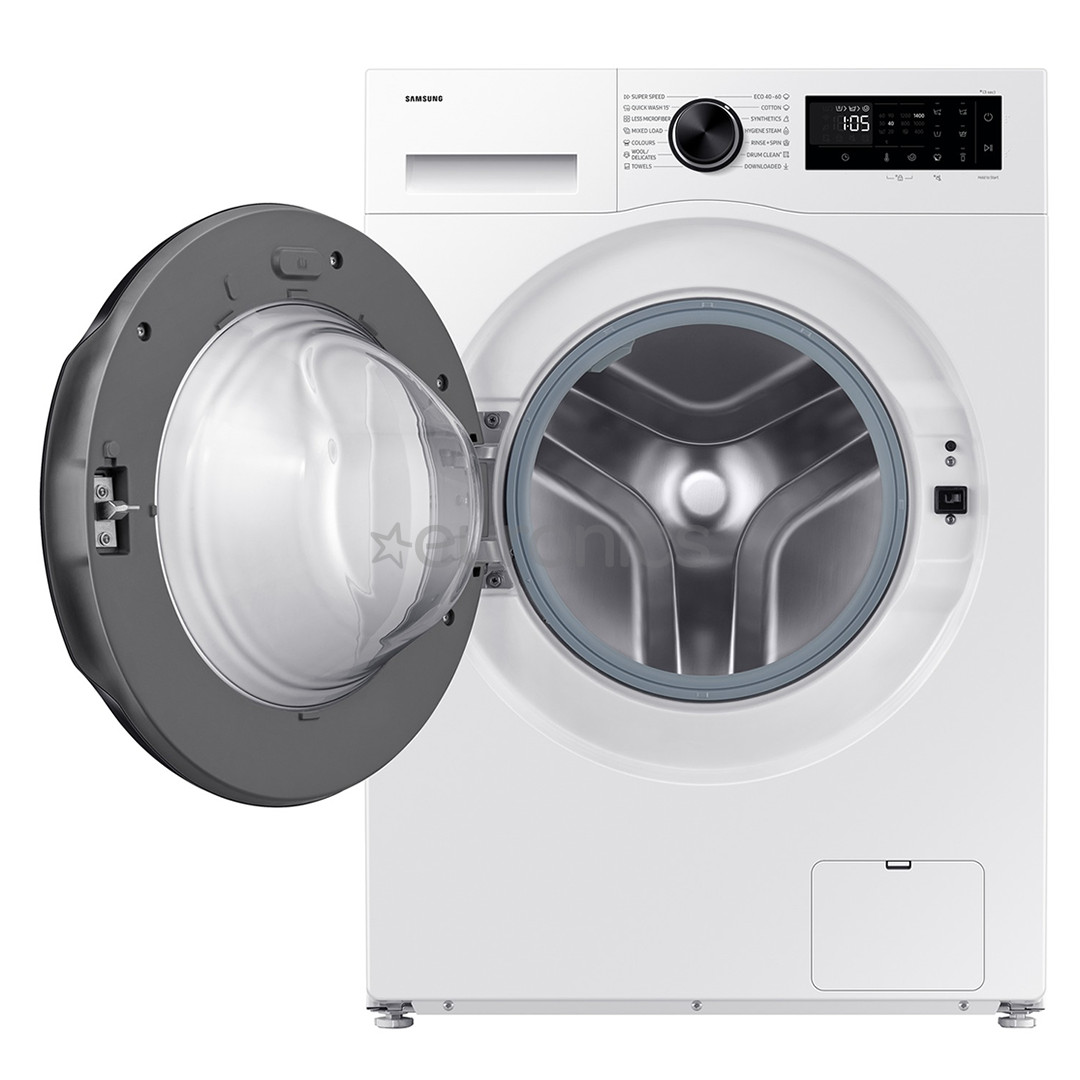 Samsung AI Ecobubble, 9 kg, depth 48 cm, 1400 rpm - Front load washing machine