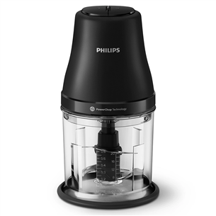 Philips 3000 Series, 450 W, black - Chopper HR1501/00