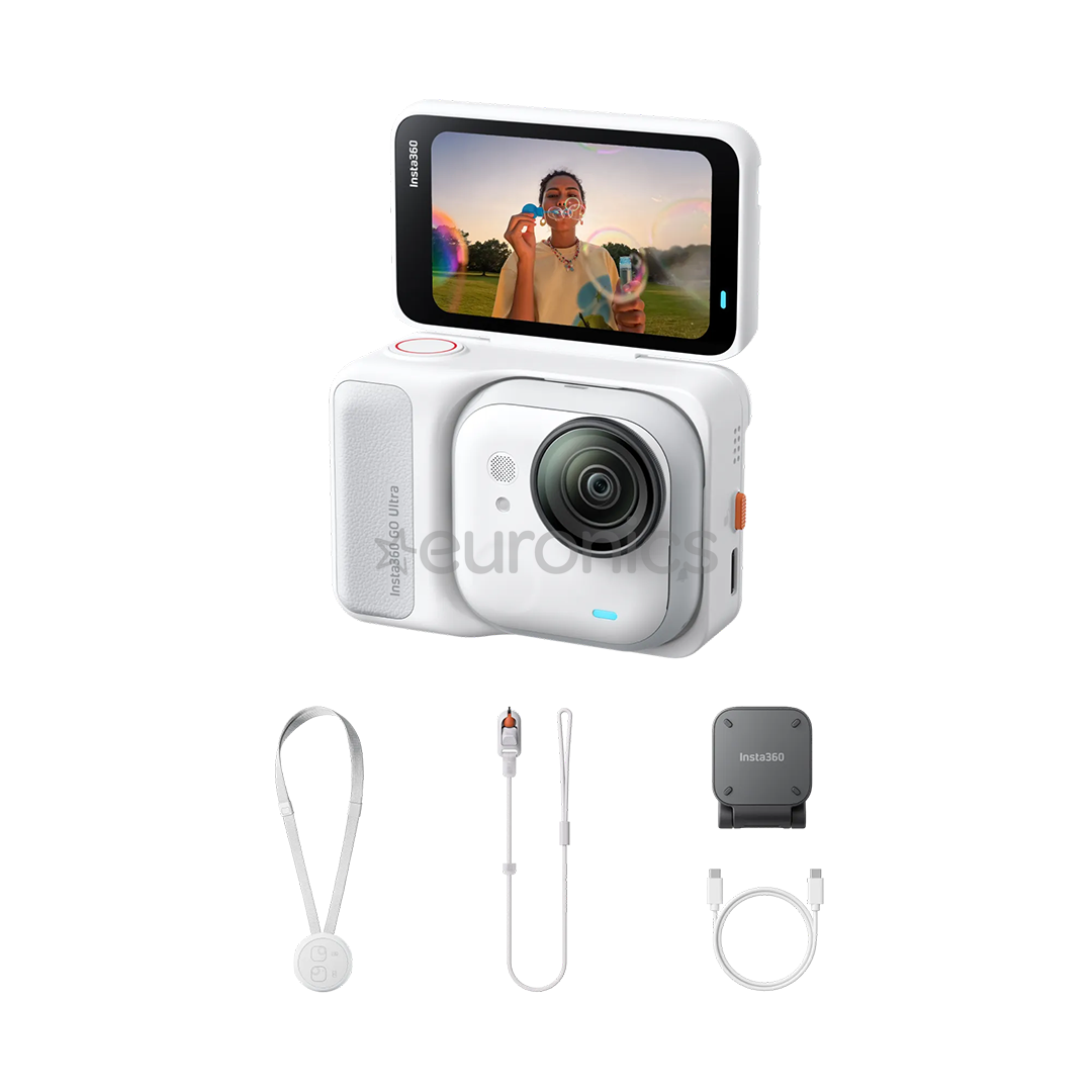 Insta360 GO Ultra Standard Bundle, white - Action camera