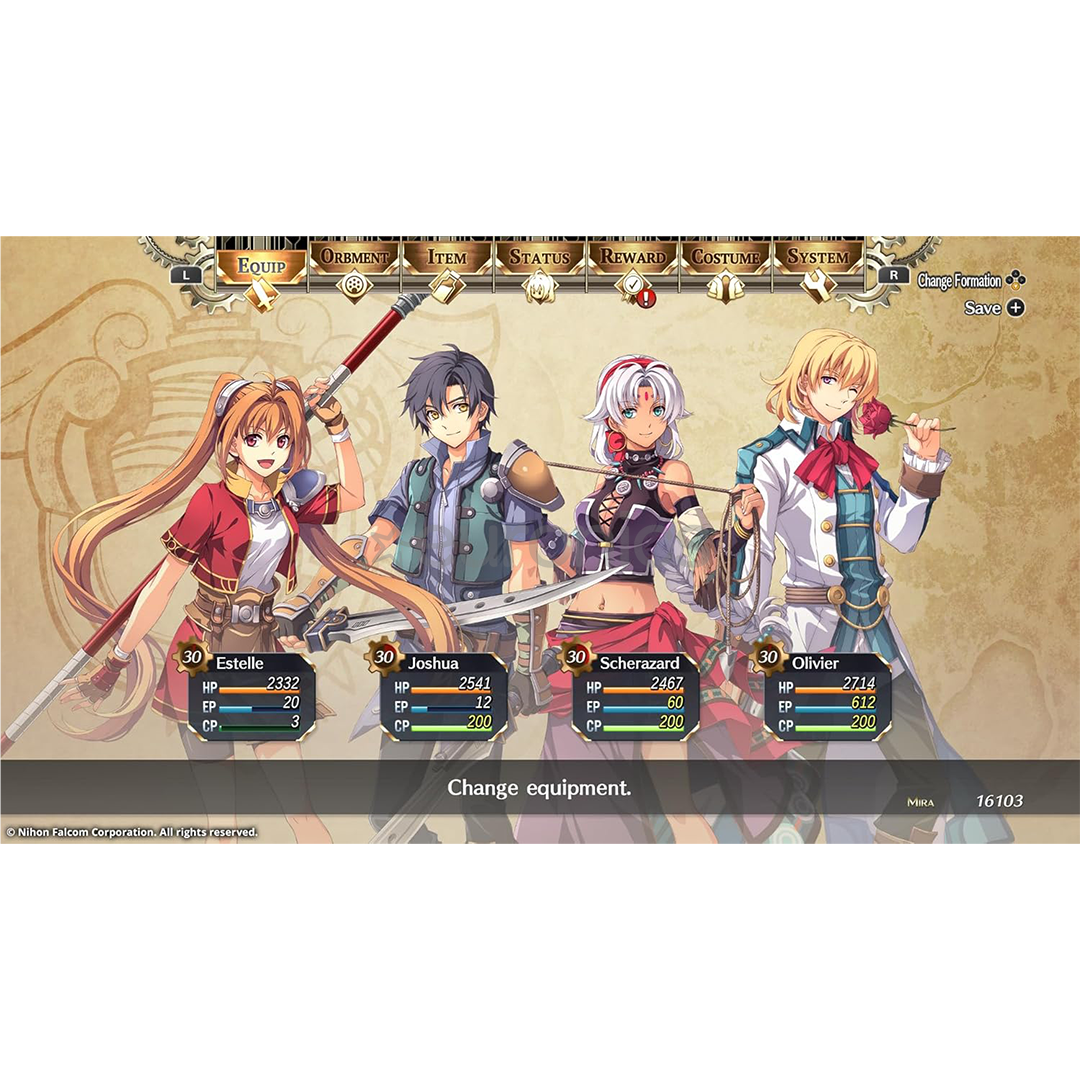 Trails in the Sky 1st Chapter Steelbook Edition, PlayStation 5 - Spēle