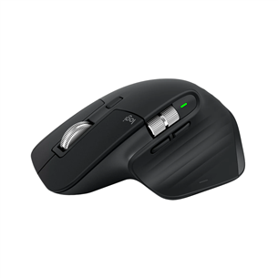 Logitech MX Master 3S Performance, melna - Bezvadu pele