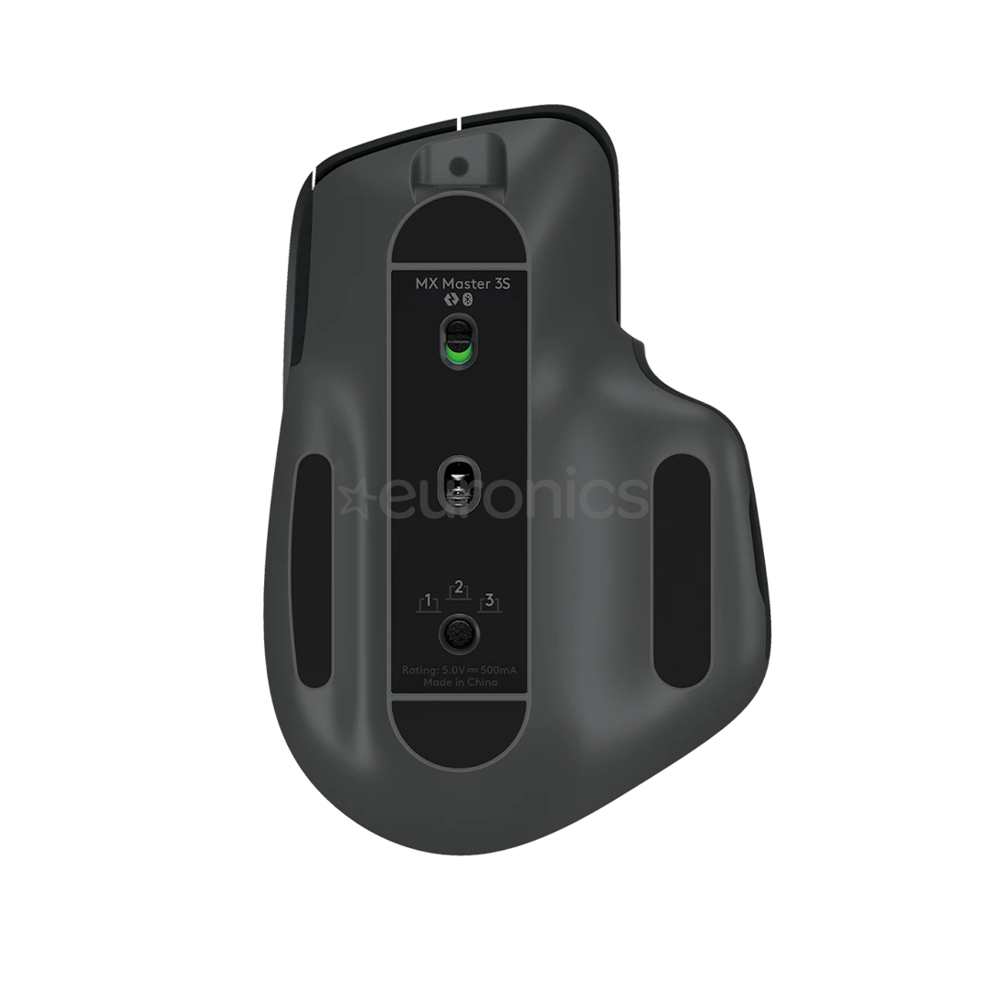 Logitech MX Master 3S Performance, melna - Bezvadu pele