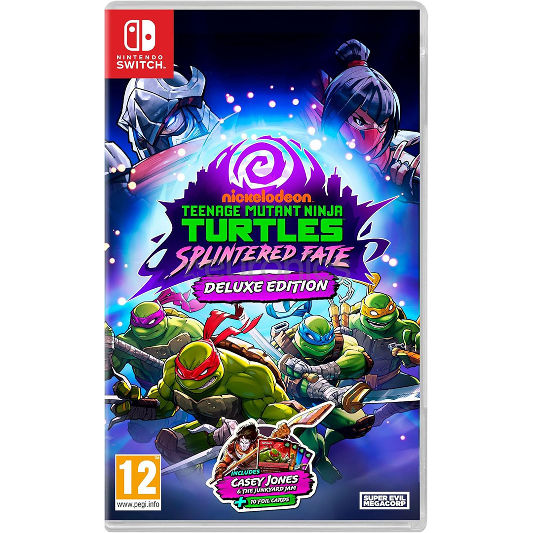 Teenage Mutant Ninja Turtles: Splintered Fate Deluxe Edition, Nintendo Switch - Spēle