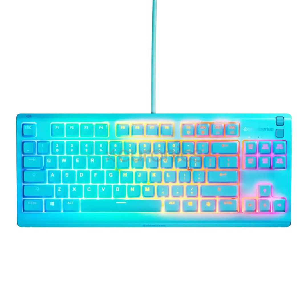 SteelSeries Apex 3 TKL, SWE, gaiši zila - Klaviatūra