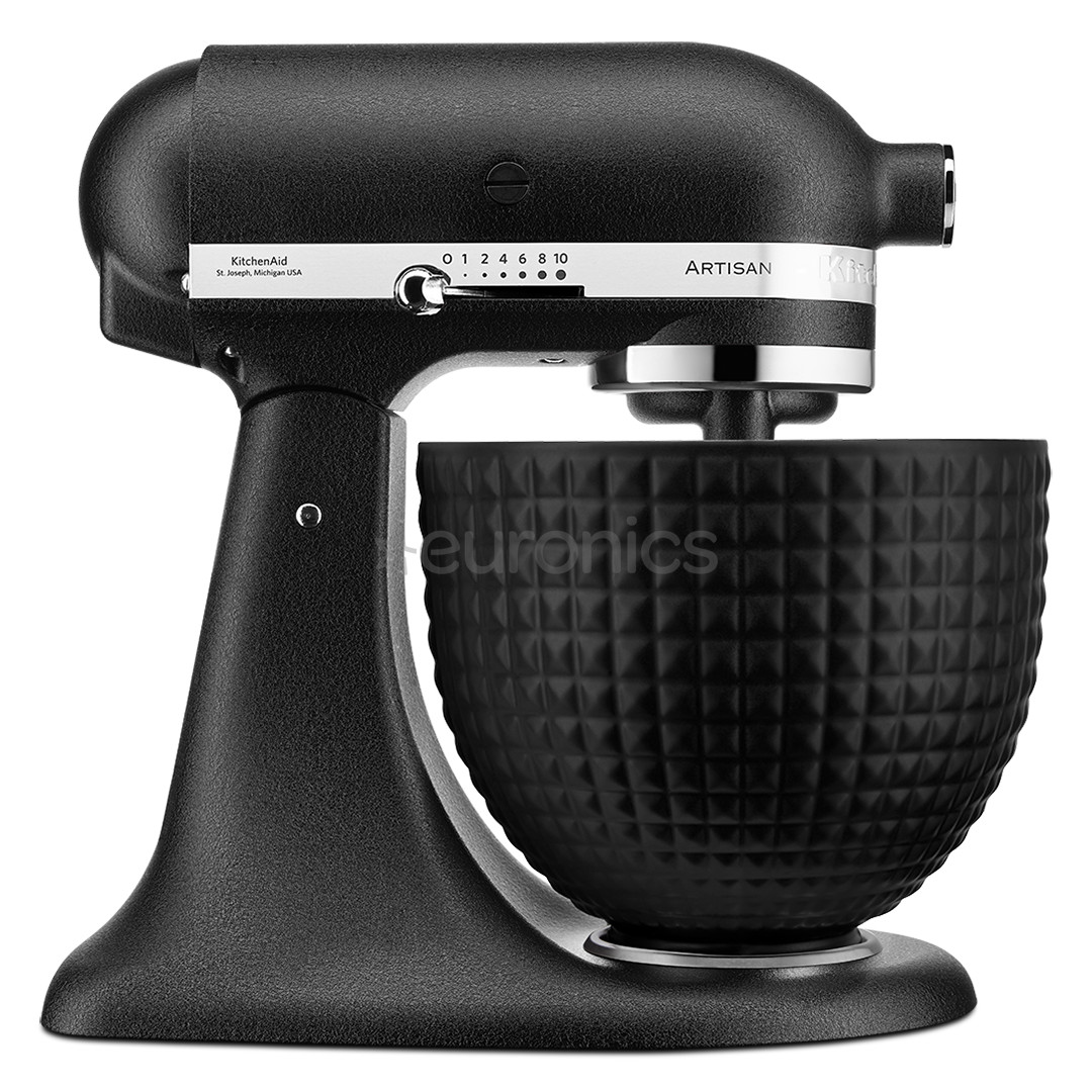 KitchenAid Artisan, 4.7 L, melna - Mikseris