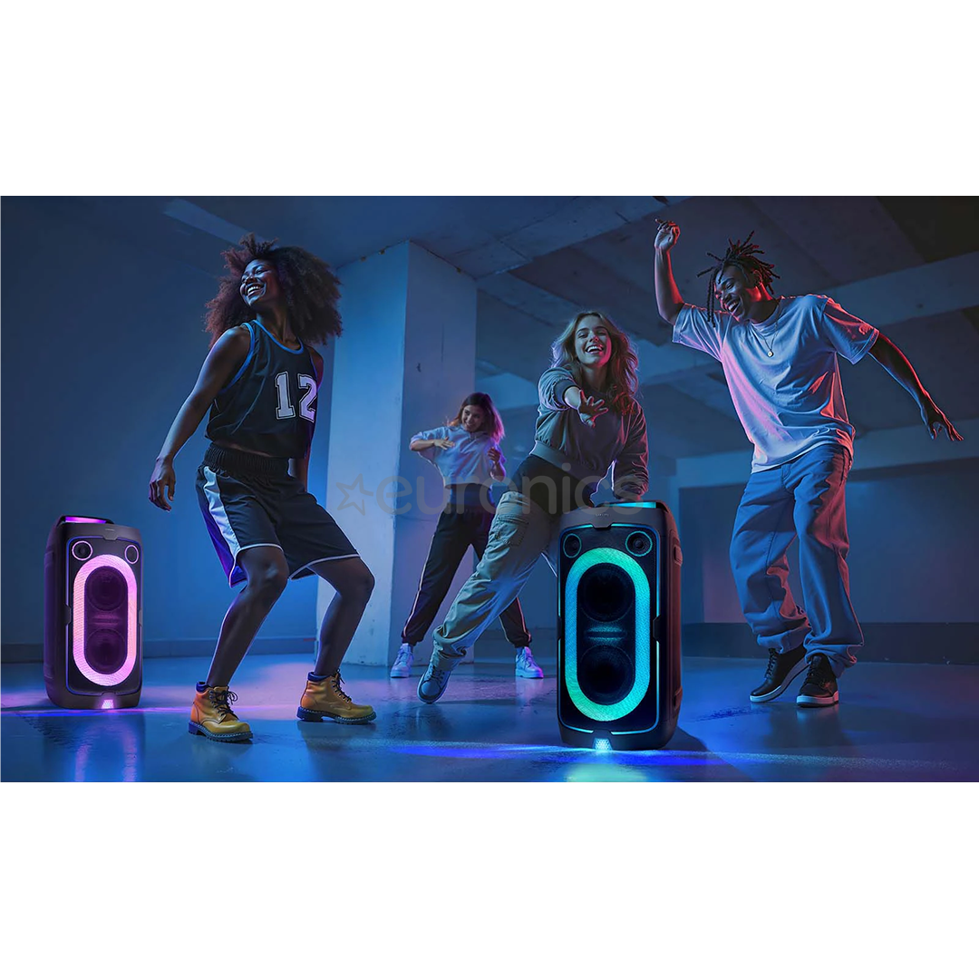 Samsung Sound Tower MX-ST40F, 160 Вт, черный - Колонка для вечеринок