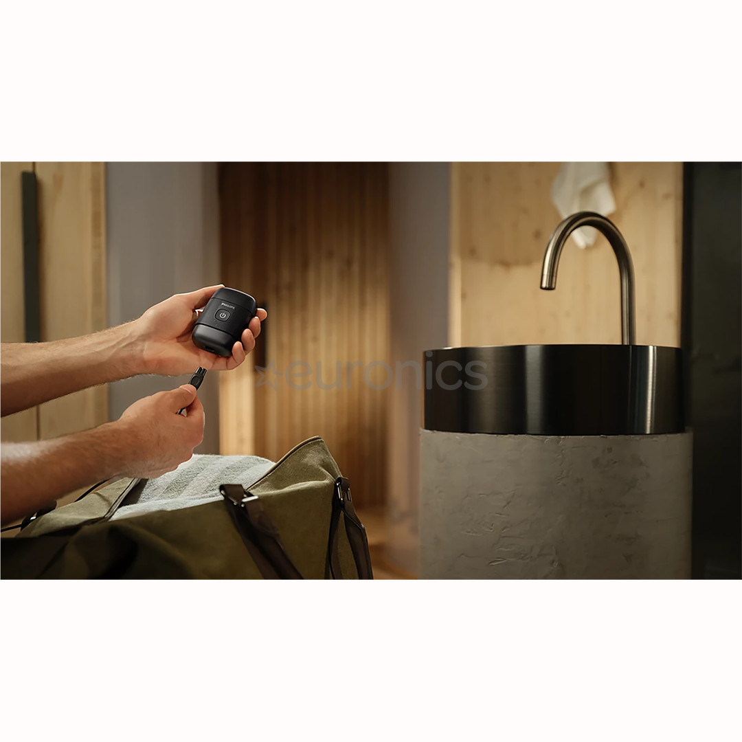 Philips Shaver 500 Series, melna - Skuveklis