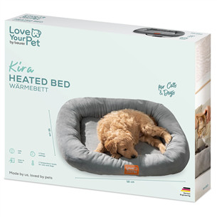 Beurer Kira, pelēka - Apsildāmā gulta