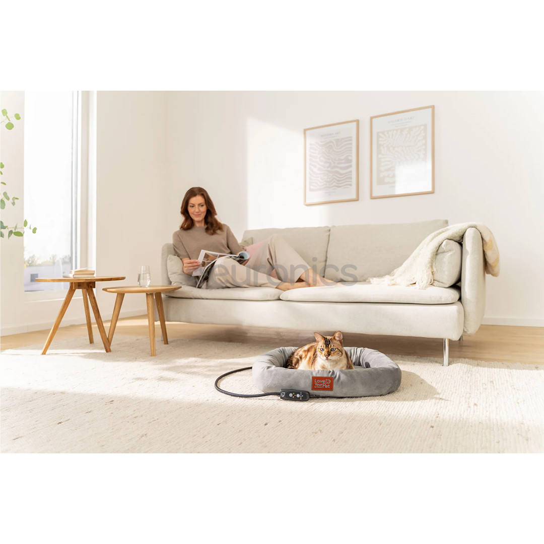 Beurer Kira, pelēka - Apsildāmā gulta