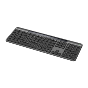 Logitech Signature Slim Solar+ K980, SWE, melna - Bezvadu klaviatūra