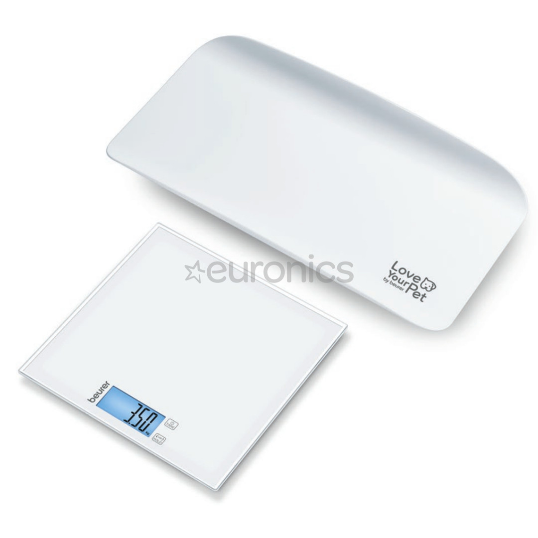 Beurer Polly, balta - Daudzfunkcionāli mājdzīvnieku svari