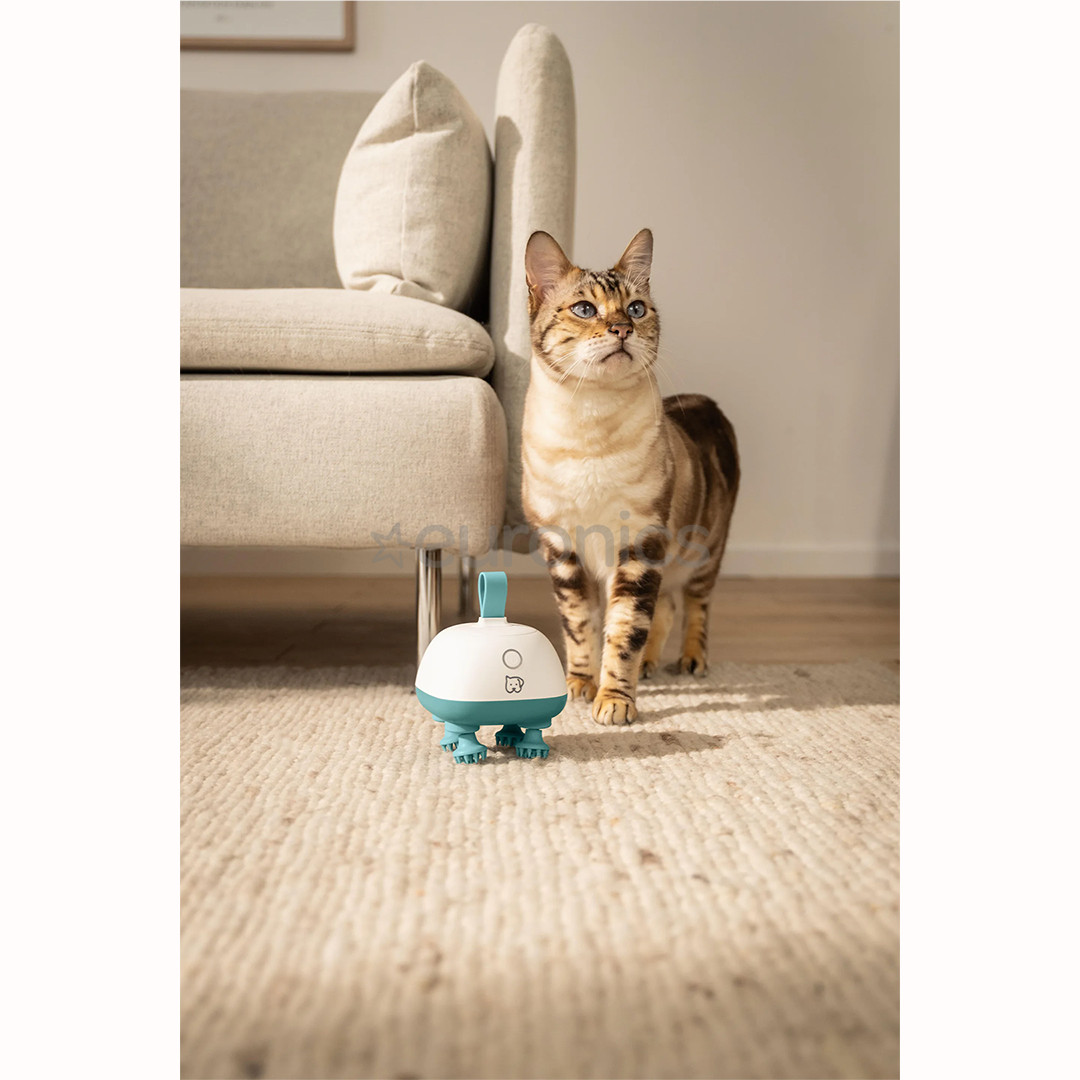 Beurer Buddy, balta/zaļa - Masāžas ierīce mājdzīvniekiem