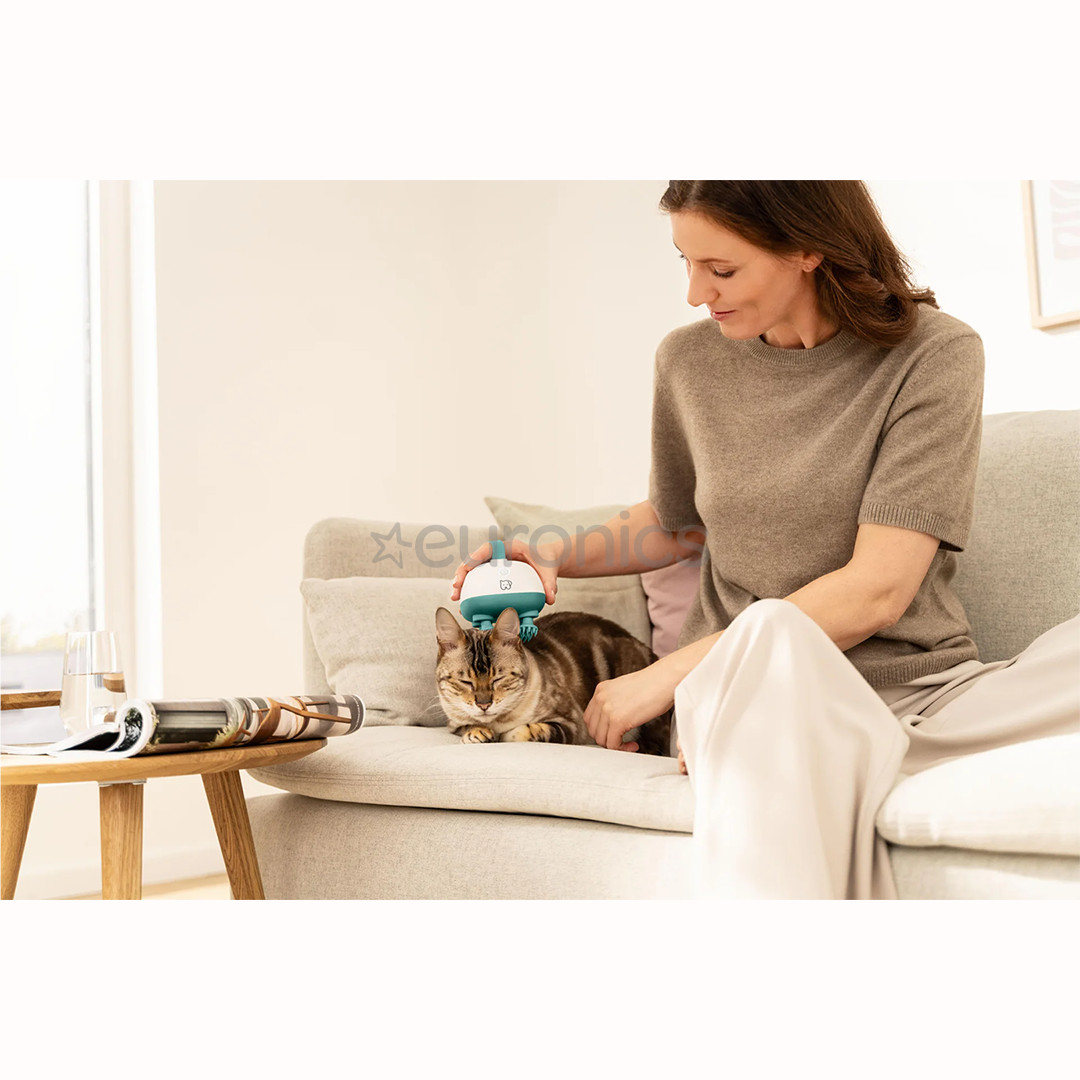 Beurer Buddy, balta/zaļa - Masāžas ierīce mājdzīvniekiem