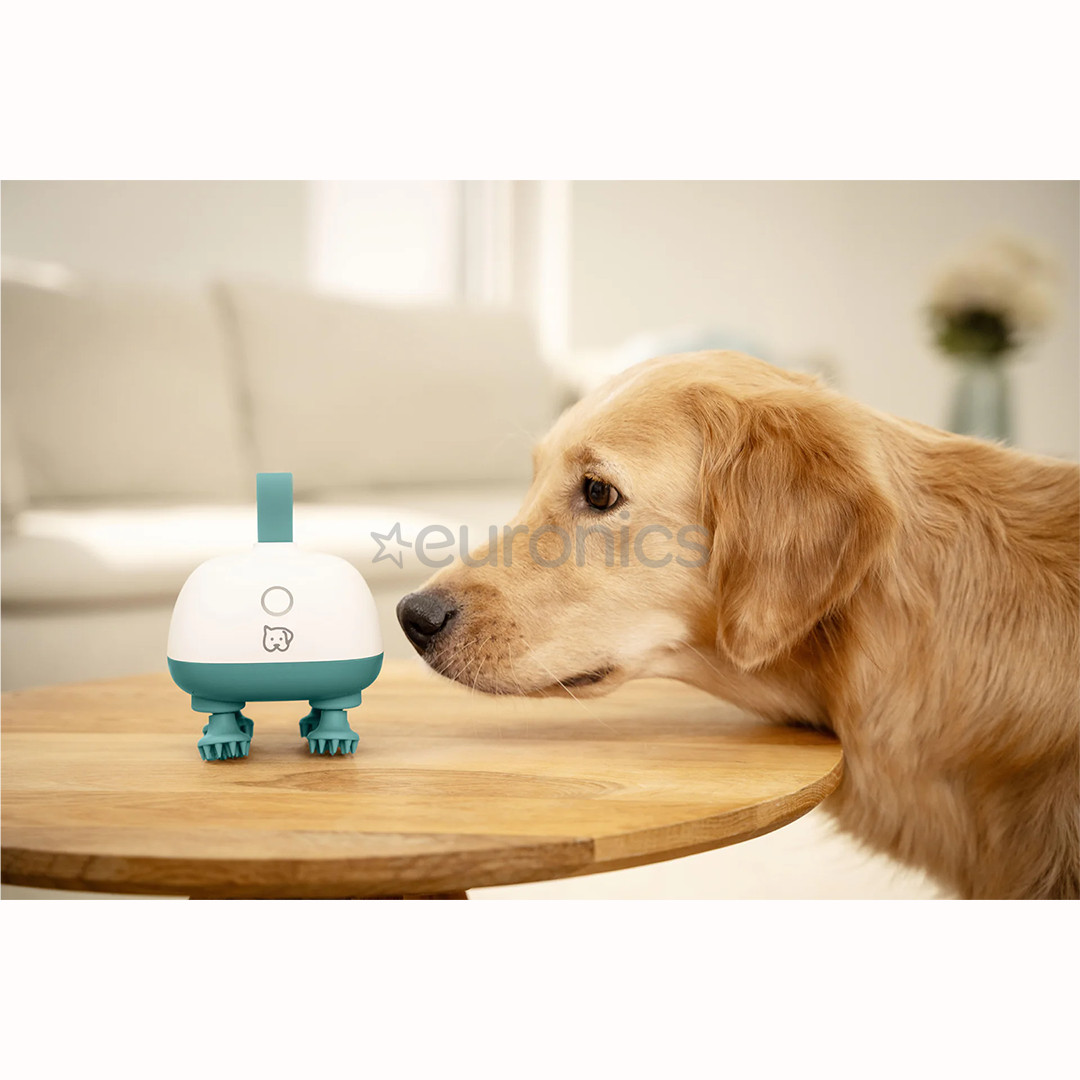 Beurer Buddy, balta/zaļa - Masāžas ierīce mājdzīvniekiem