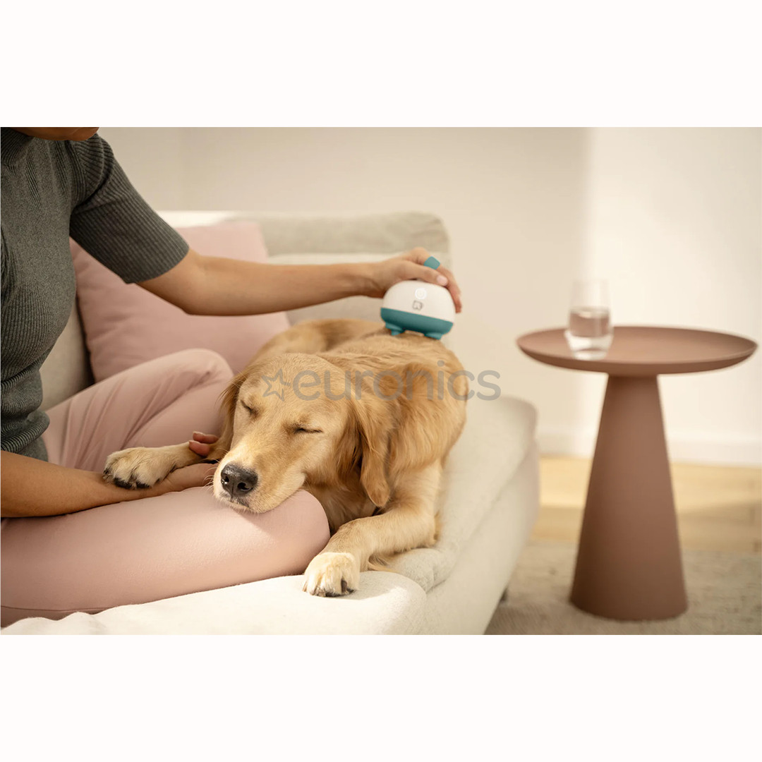 Beurer Buddy, balta/zaļa - Masāžas ierīce mājdzīvniekiem