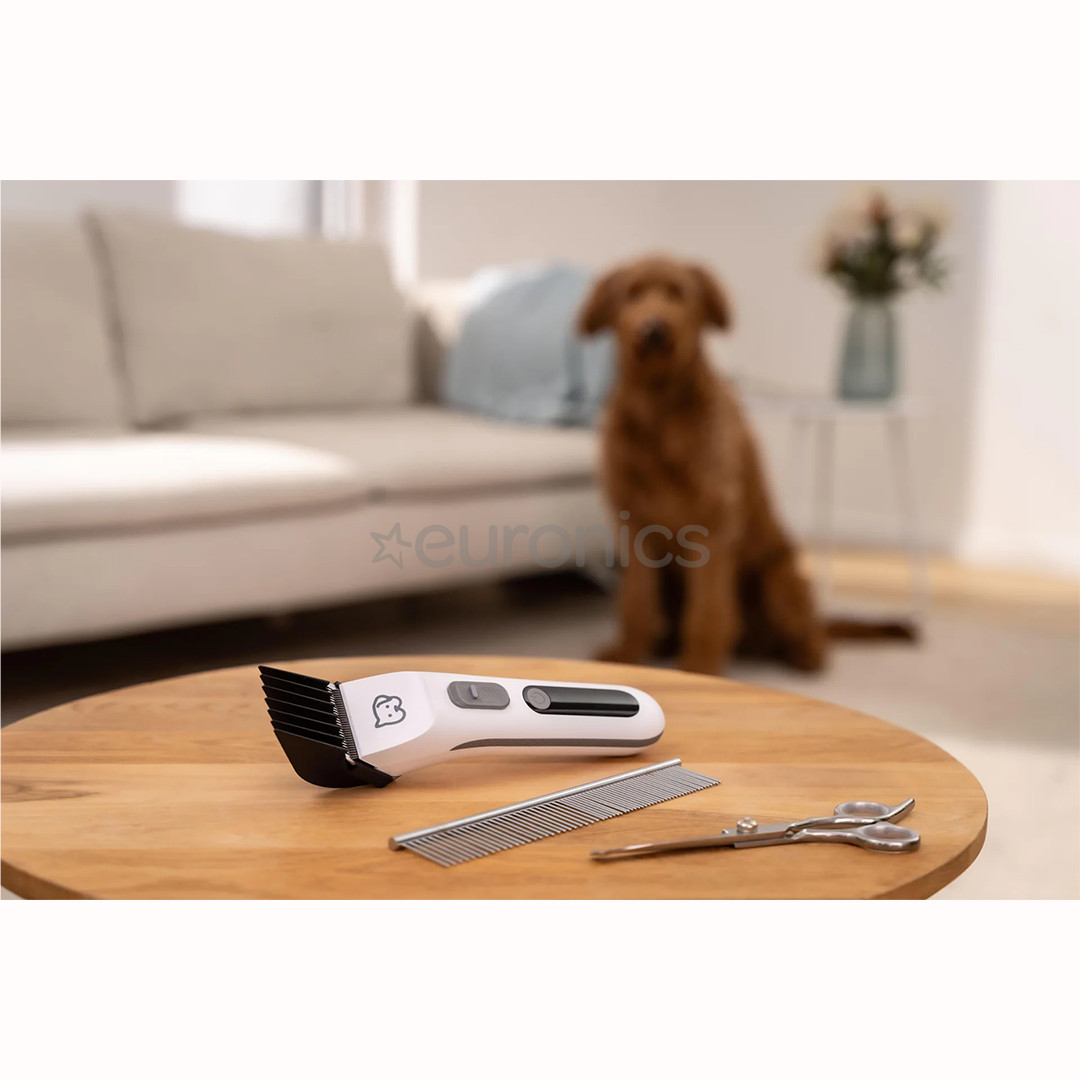 Beurer Fluffy, balta - Trimmeris mājdzīvnieku apmatojuma kopšanai