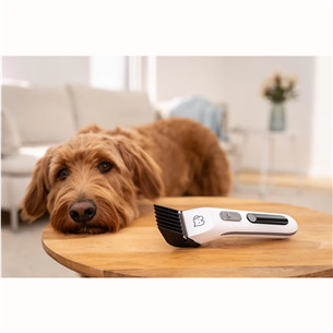 Beurer Fluffy, balta - Trimmeris mājdzīvnieku apmatojuma kopšanai