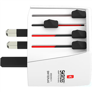 Skross MUV Micro, balta - Ceļojuma adapteris