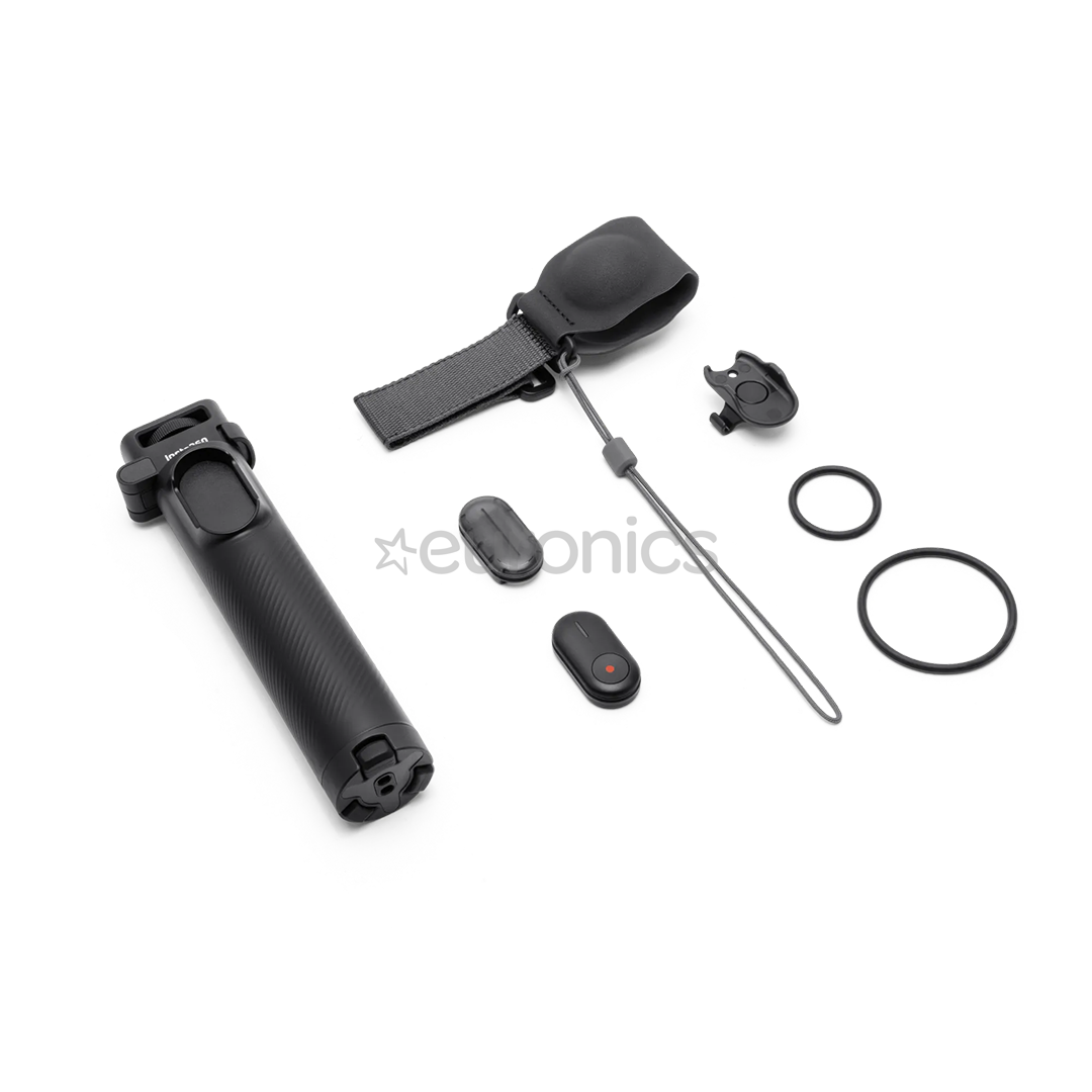 Insta360 Foldable 2-in-1 Selfie Stick, tumši pelēka - Statīvs kamerai