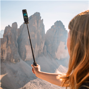 Insta360 Foldable 2-in-1 Selfie Stick, tumši pelēka - Statīvs kamerai