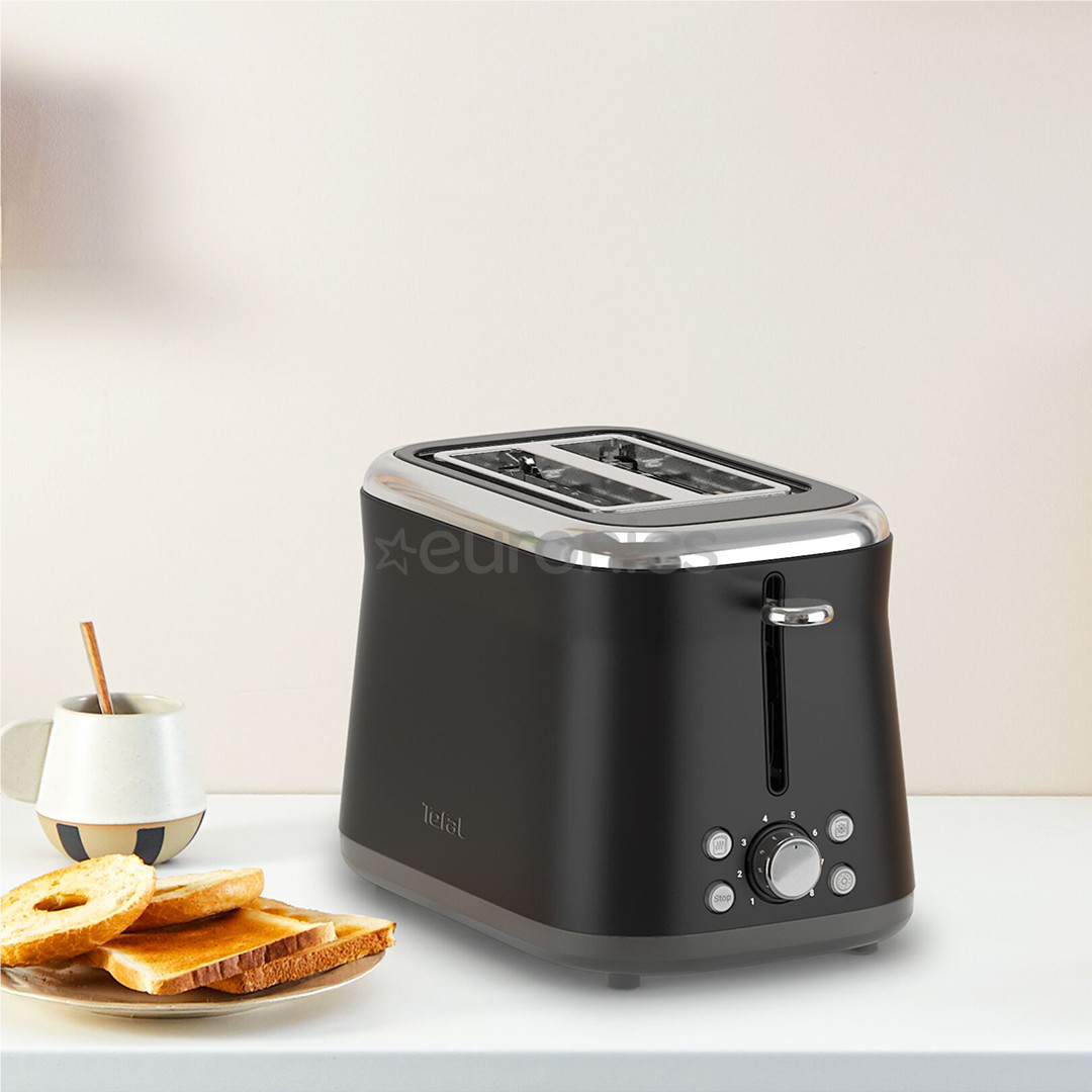 Tefal Collection, Retro, 850 W, black - Toaster