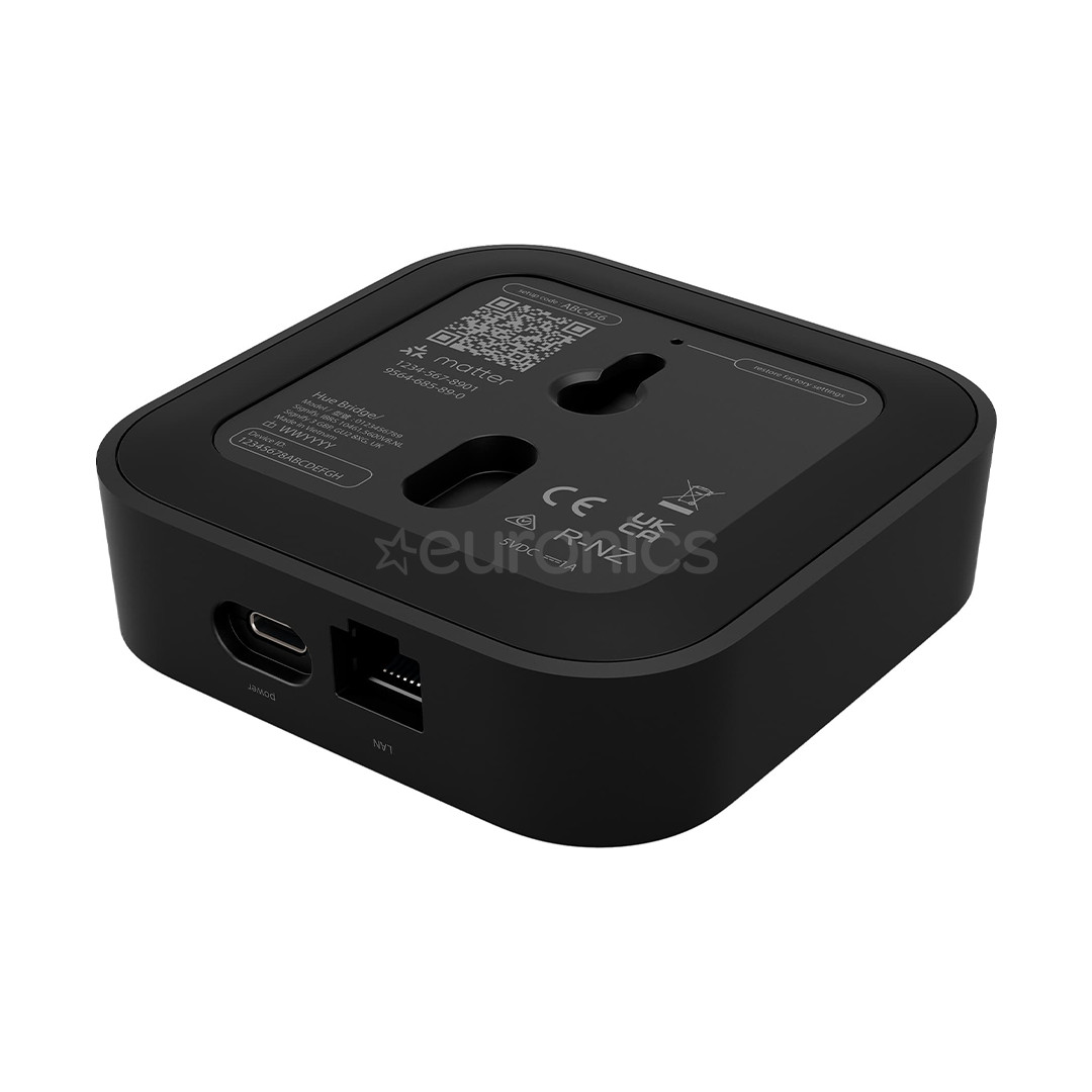 Philips Hue Bridge Pro, melna - Viedās mājas vadības bloks