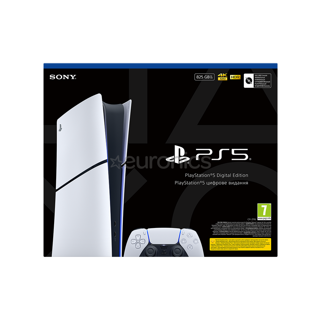 Sony PlayStation 5 Slim Digital - Spēļu konsole