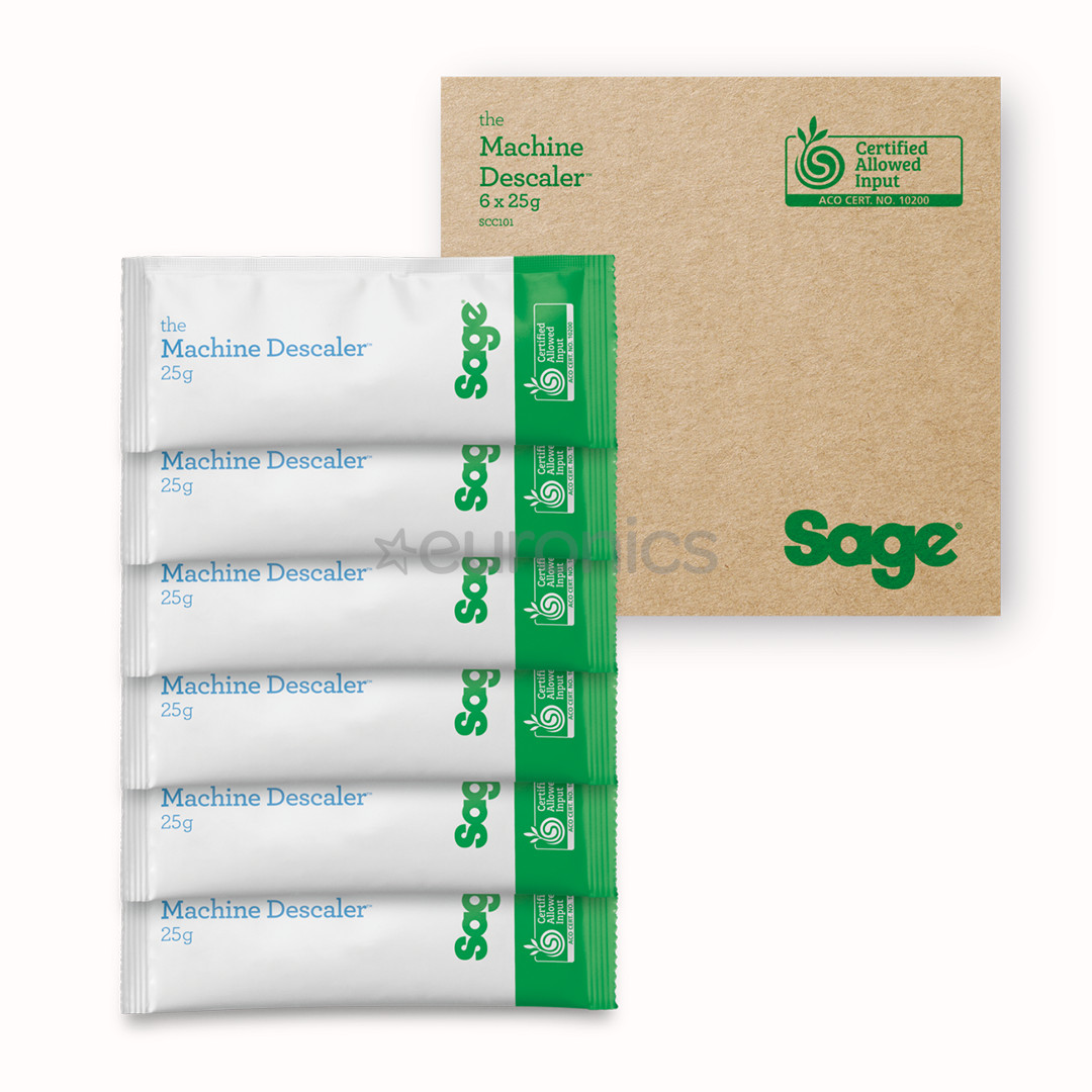 Sage the Machine Descaler, 6 x 25 g - Descaler