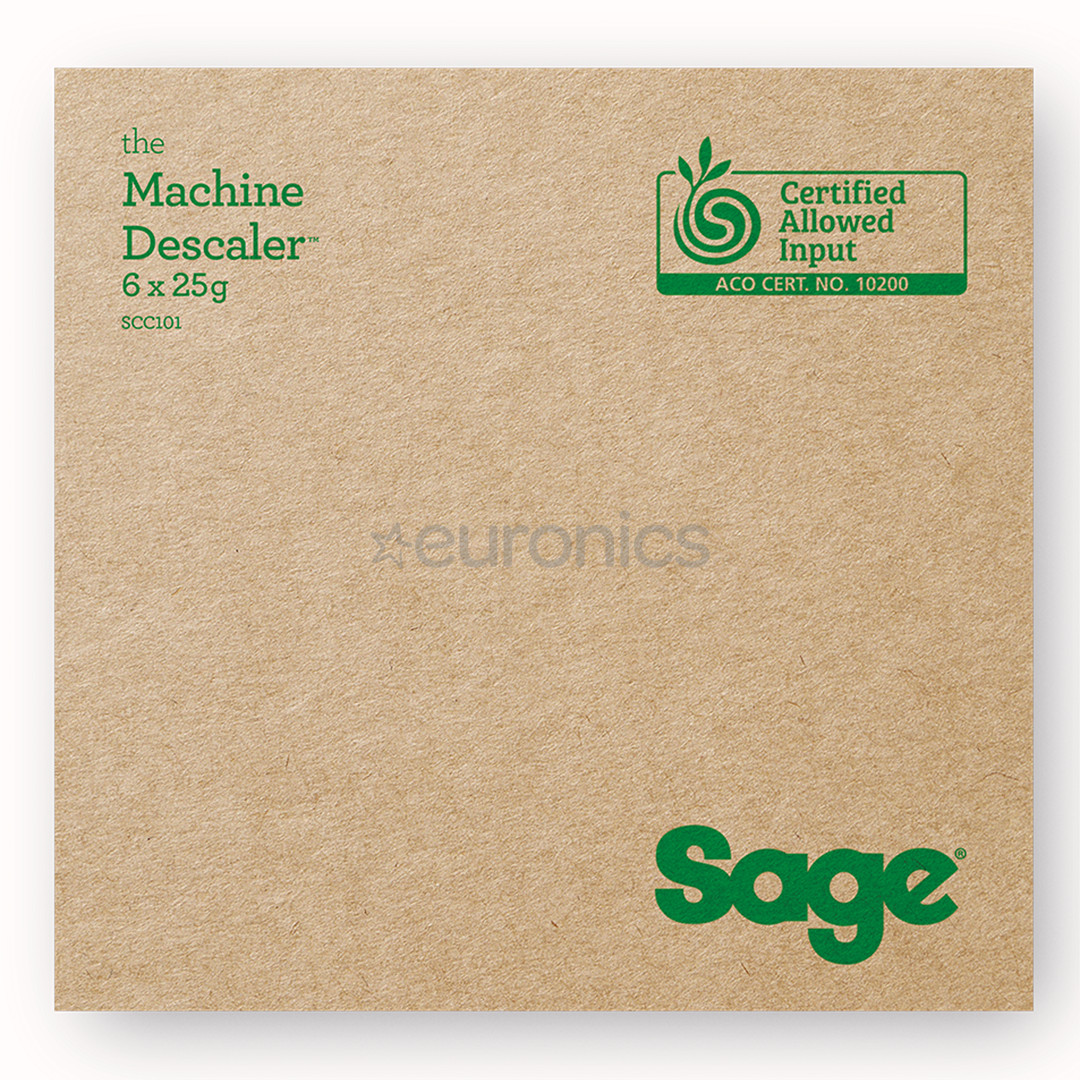 Sage the Machine Descaler, 6 x 25 g - Descaler