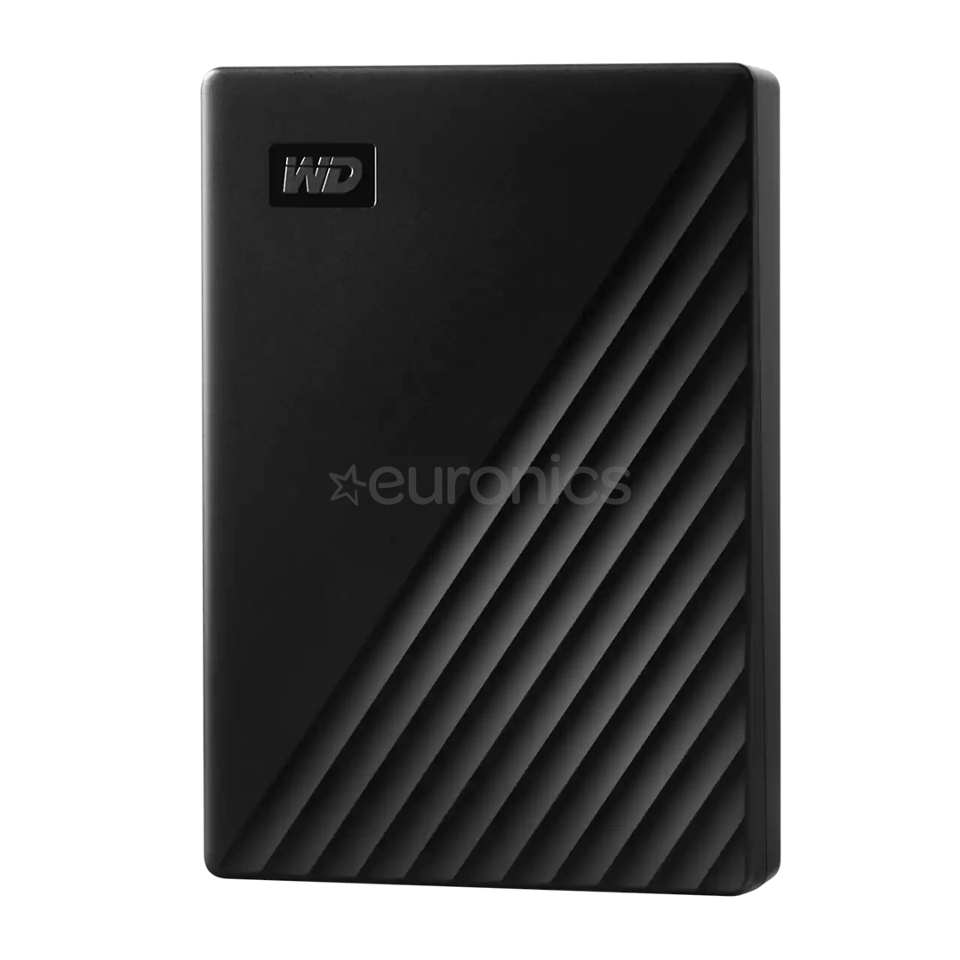Western Digital My Passport, 6 TB, melna - Ārējais HDD cietais disks