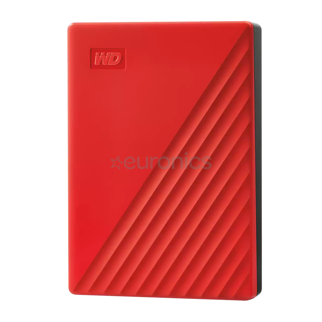 Western Digital My Passport, 6 TB, красный - Внешний жесткий диск