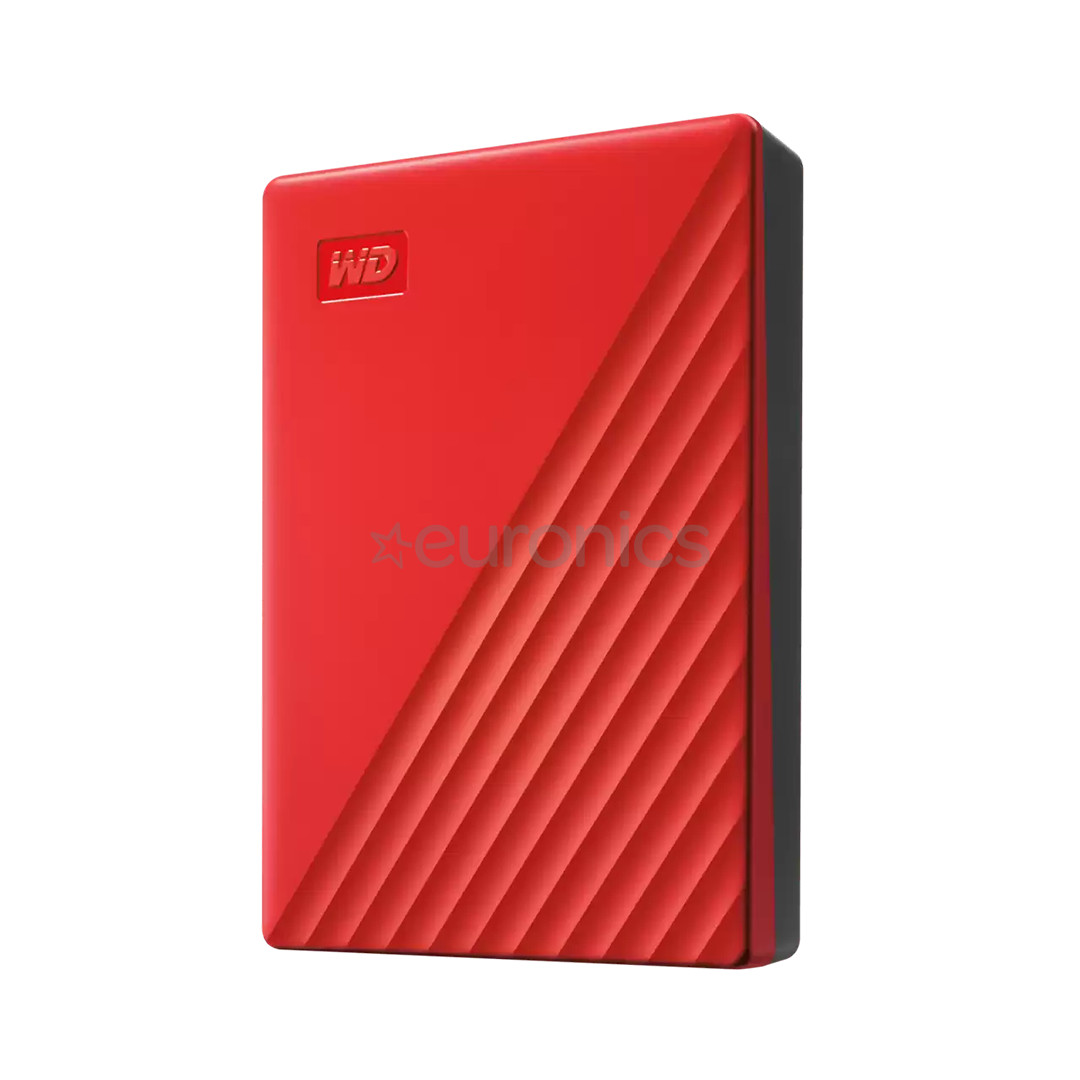 Western Digital My Passport, 6 TB, красный - Внешний жесткий диск