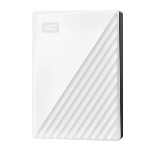 Western Digital My Passport, 6 TB, balta - Ārējais HDD cietais disks