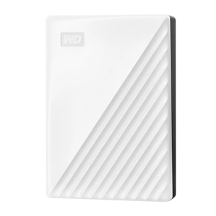 Western Digital My Passport, 6 TB, balta - Ārējais HDD cietais disks WDBR9S0060BWT-WESN