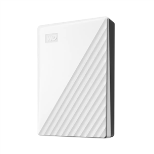 Western Digital My Passport, 6 TB, balta - Ārējais HDD cietais disks