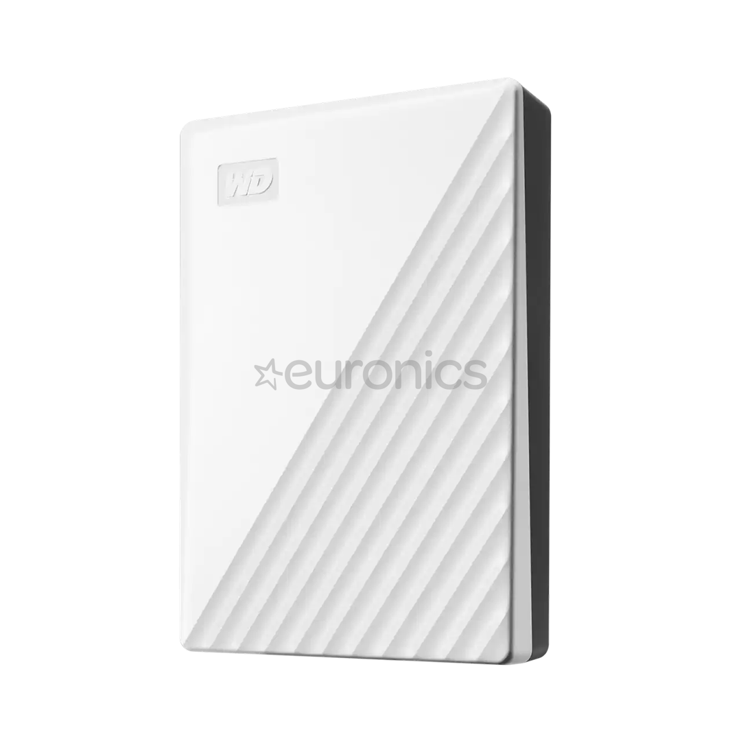 Western Digital My Passport, 6 TB, balta - Ārējais HDD cietais disks