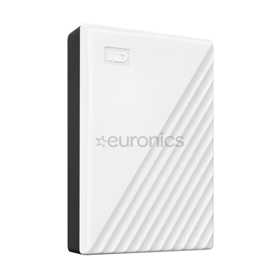 Western Digital My Passport, 6 TB, balta - Ārējais HDD cietais disks
