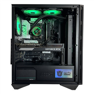 Intop Gaming R9 Aqua, Ryzen 9, 32 GB, 1 TB, RTX 5070Ti, black - Desktop PC