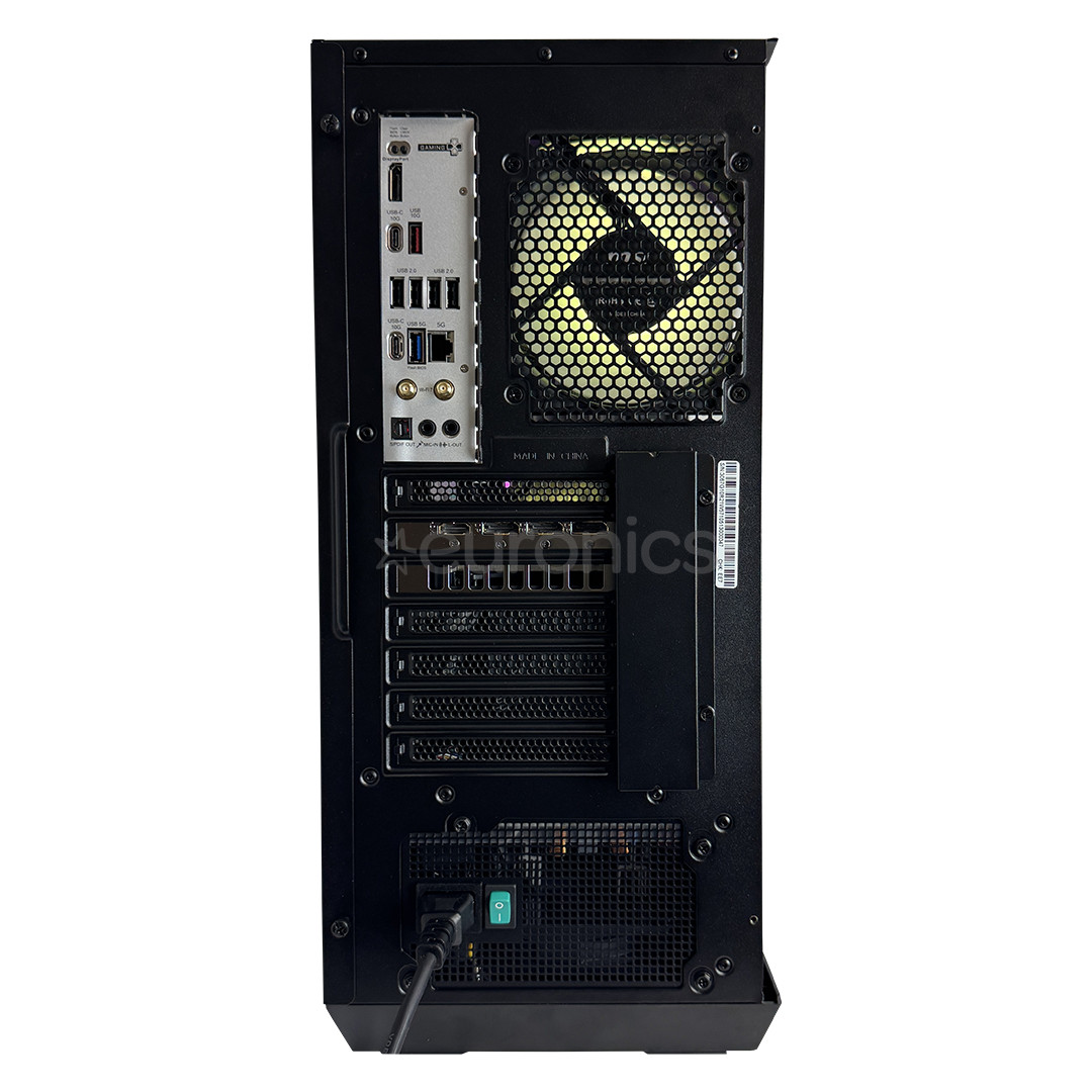 Intop Gaming R9 Aqua, Ryzen 9, 32 GB, 1 TB, RTX 5070Ti, black - Desktop PC