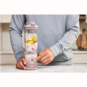 Ninja Blast Max, rozā - Portatīvais bezvadu blenderis