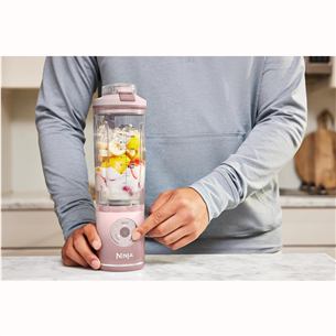 Ninja Blast Max, розовый - Портативный беспроводной блендер